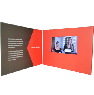新宇K系列-4.3寸标准标准视频卡书 适合商务活动  会议招商 等